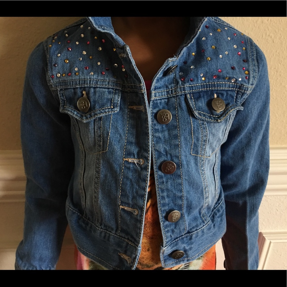 🎉HP🎉 Embellished Denim Jacket✨